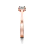 Pierścionek z diamentem różowe złoto AJPZ_006